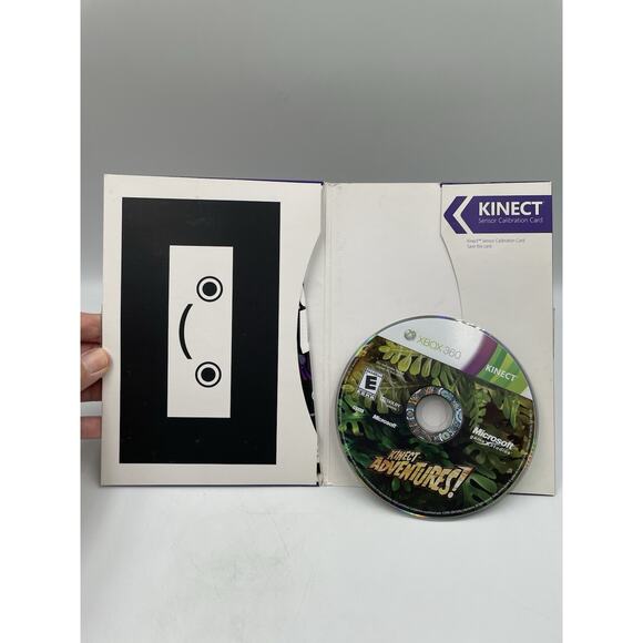 Kinect Adventures (Microsoft Xbox 360) Complete W/ Manual In Cardboard Sleeve - Picture 4 of 6